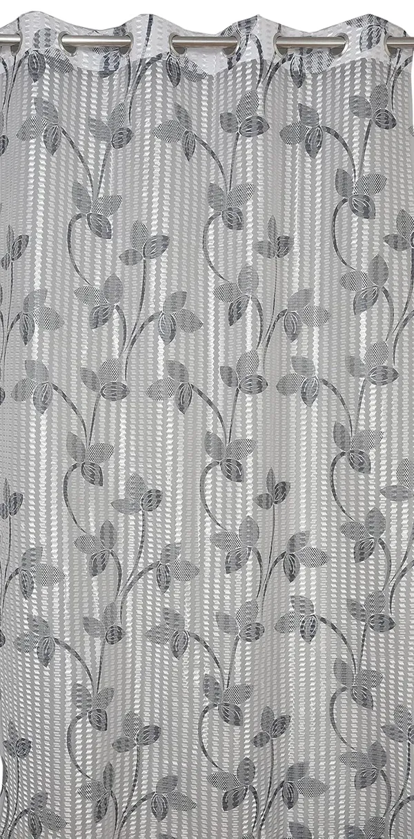 Set_Of_2_Grey_Tissue_Net_Fabric_Floral_Curtains_Flower_Print_Curtains_For_Living_Room_Bedroom_Offices