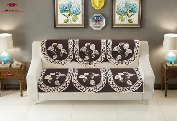 Brown_Cotton_Sofa_Cover_Set_Beautiful_Floral_Living_Room_Sofa_Slipcover_(3_Seater)