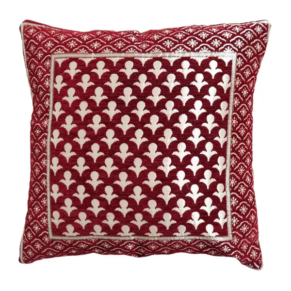 Set_Of_5_Red_Velvet_Cushion_Covers_Ethnic_Floral_Jaal_Decorative_Pillow_Covers_For_Sofa_Couch_Bed_And_Living_Room