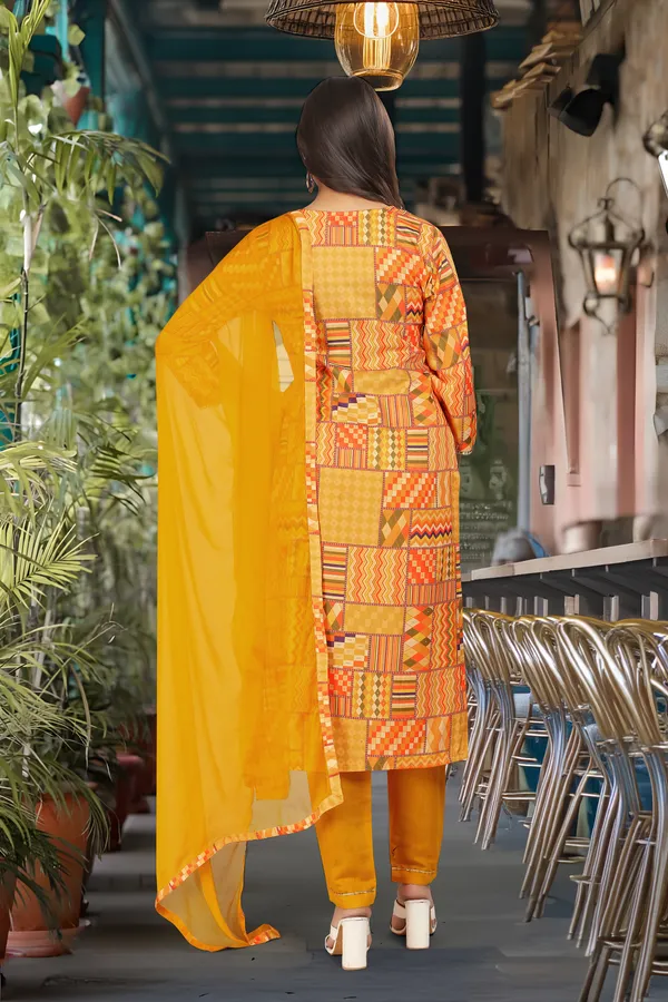 Orange_Chanderi_Silk_Printed_Embroide_Kurta_Pant_Dupatta_Set