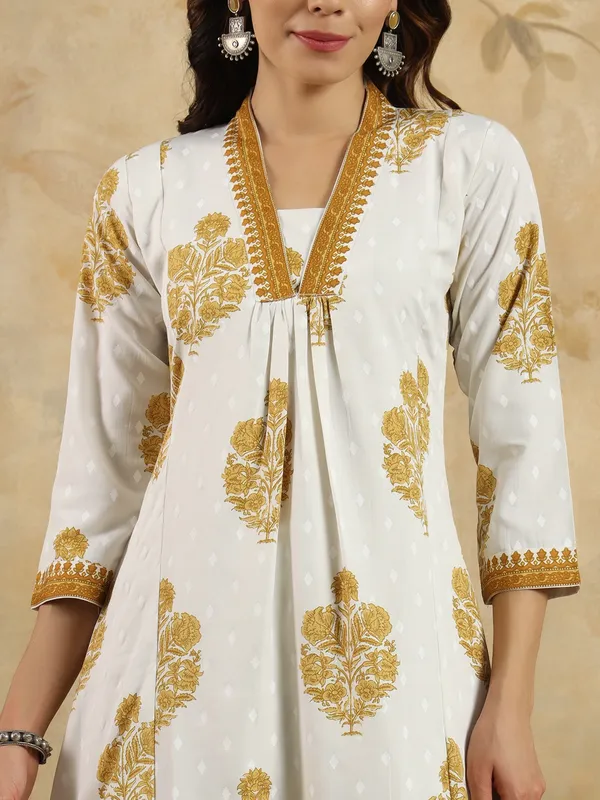 Mustard_Cotton_Blend_Fabric_Printed_Work_Straight_Cut_Kurta_Pant_And_Dupatta_Set