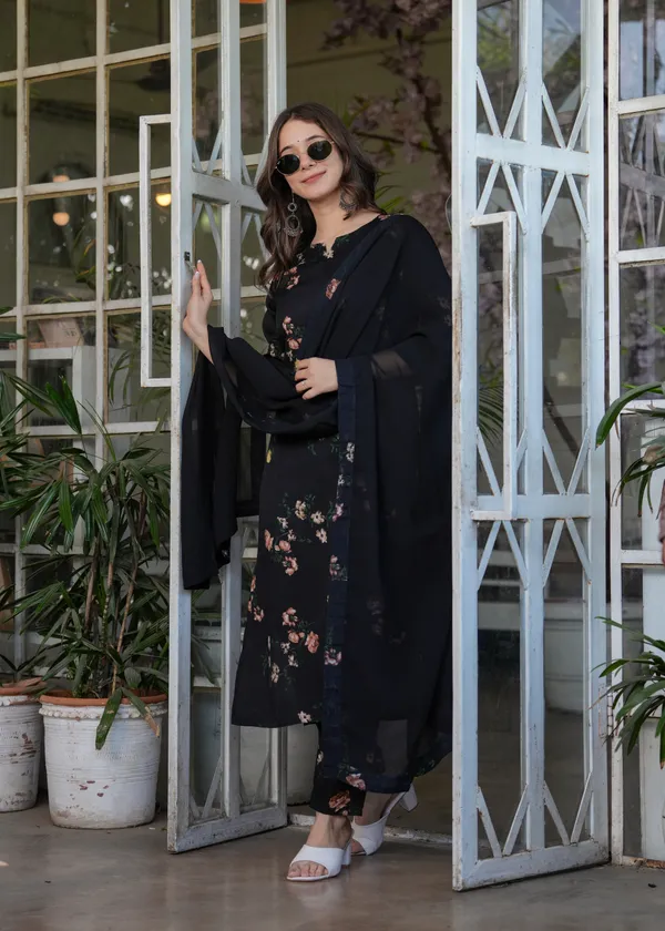 Black_French_Crepe_Fabric_Work_Straight_Cut_Kurta_Pant_And_Dupatta_Set