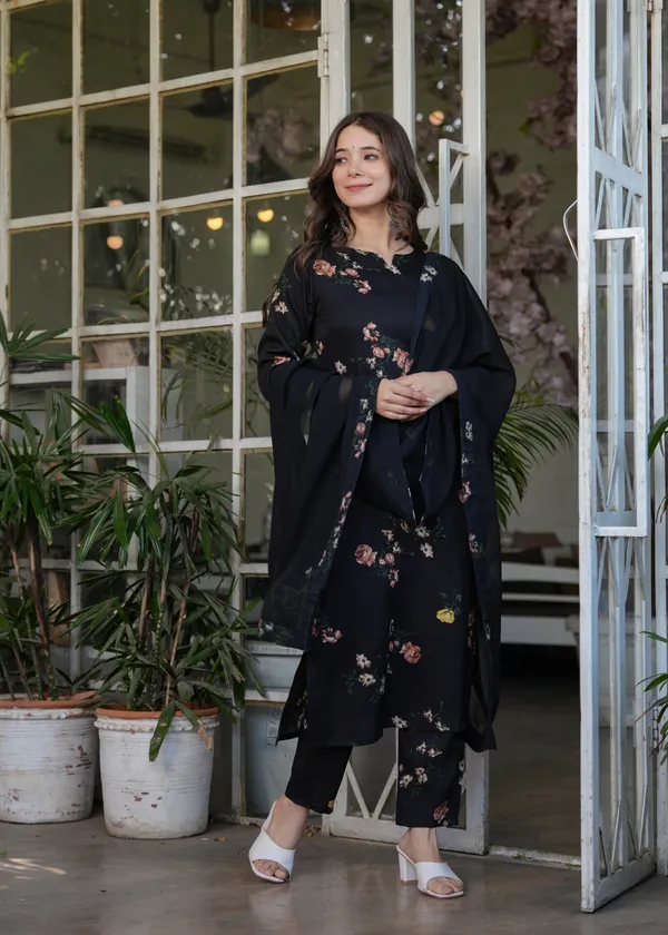 Black_French_Crepe_Fabric_Work_Straight_Cut_Kurta_Pant_And_Dupatta_Set