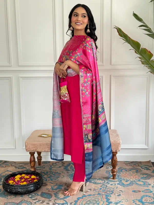 Pink_Viscose_Fabric_Work_Straight_Cut_Kurta_Pant_And_Dupatta_Set