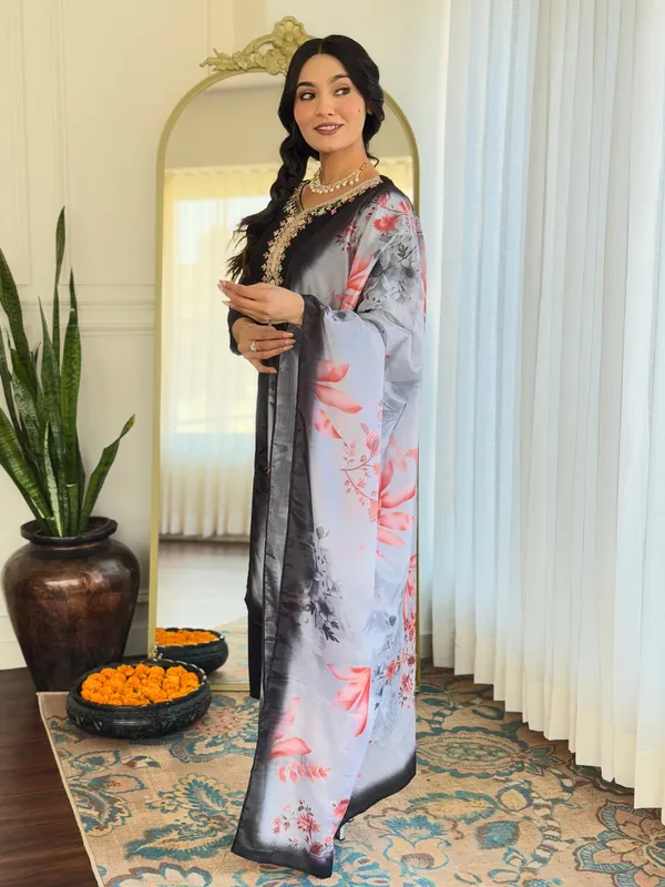 Black_Embroide_Viscose_Chanderi_Fabric_Straight_Kurta_Pant_And_Dupatta_Set