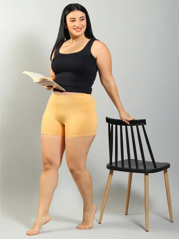 Skin_&_White_Plus_Size_Solid_Tights_For_Women_(Pack_Of_2)