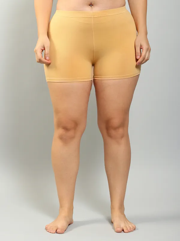 Skin_&_White_Plus_Size_Solid_Tights_For_Women_(Pack_Of_2)