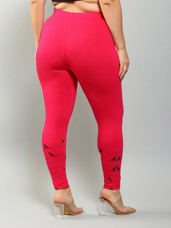 Pink_Solid_Plus_Size_Ankle_Length_Ethnic_Wear_Legging_For_Women