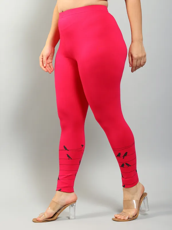 Pink_Solid_Plus_Size_Ankle_Length_Ethnic_Wear_Legging_For_Women