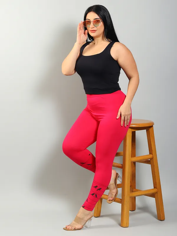 Pink_Solid_Plus_Size_Ankle_Length_Ethnic_Wear_Legging_For_Women