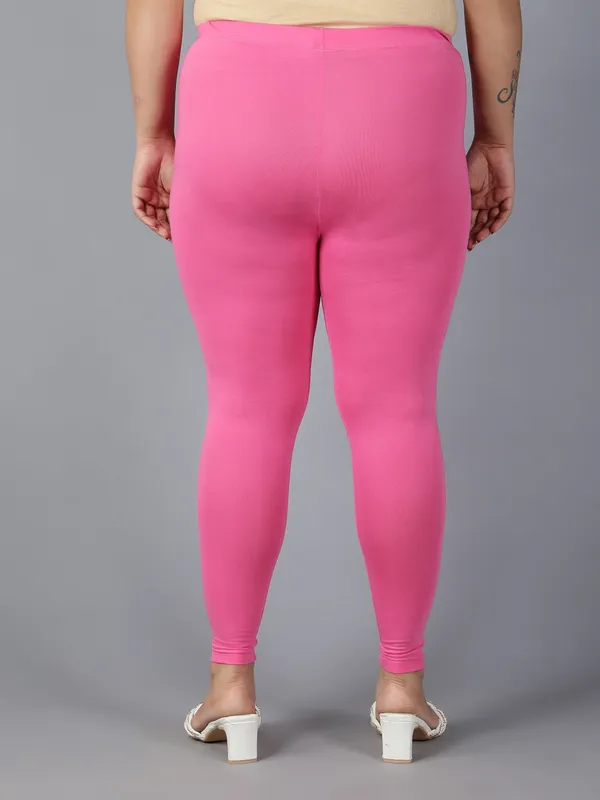 Pink_Solid_Plus_Size_Ankle_Length_Ethnic_Wear_Legging_For_Women