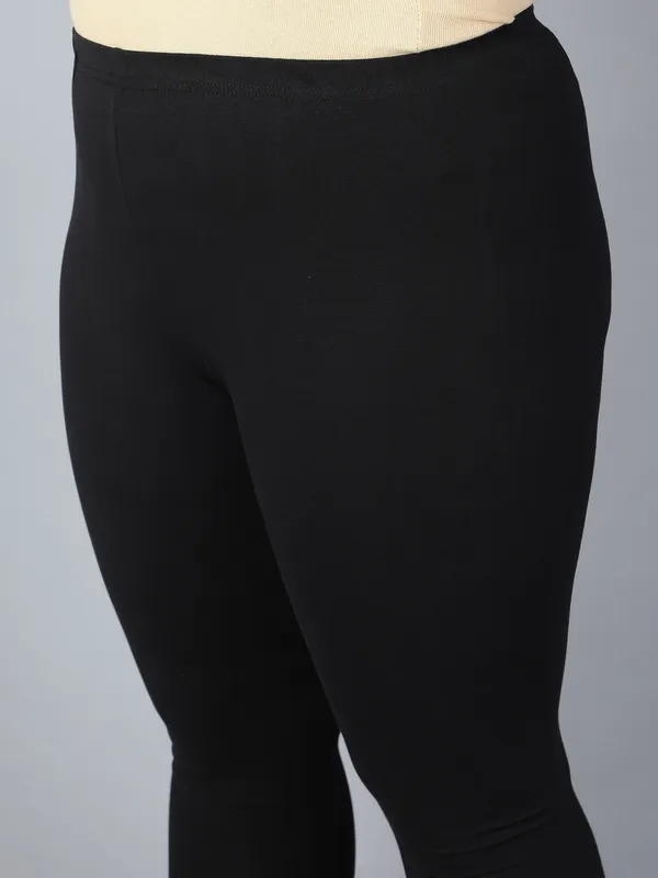 Black_Solid_Plus_Size_Ankle_Length_Ethnic_Wear_Legging_For_Women