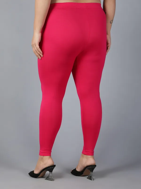 Pink_Solid_Plus_Size_Ankle_Length_Ethnic_Wear_Legging_For_Women