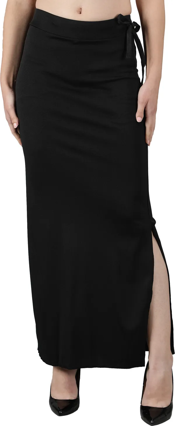 Black_Solid_Plus_Size_Shapewear_For_Women