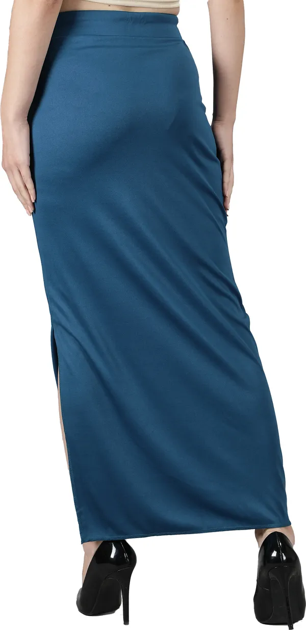 Blue_Solid_Plus_Size_Shapewear_For_Women
