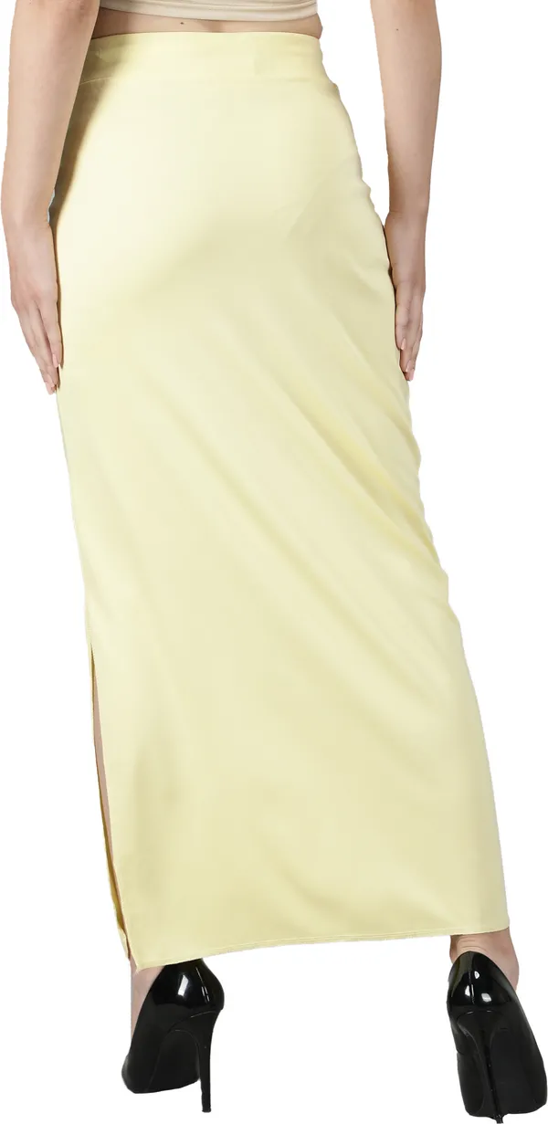 Yellow_Solid_Plus_Size_Shapewear_For_Women
