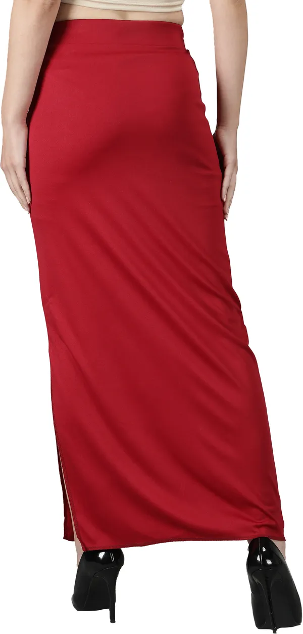 Maroon_Solid_Plus_Size_Shapewear_For_Women