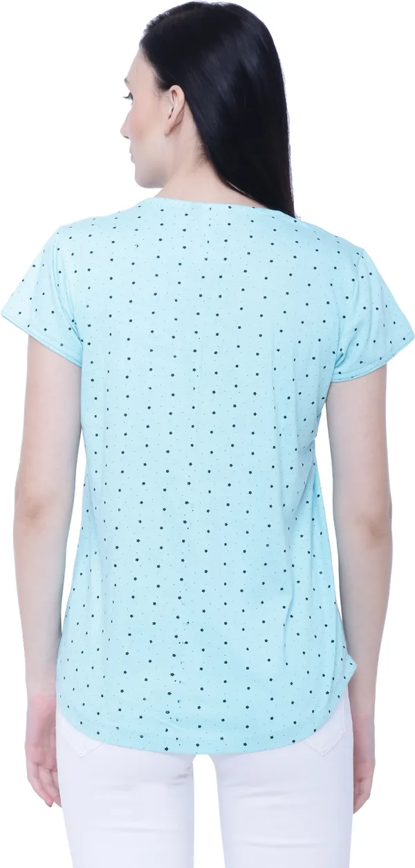 Light_Blue_Cotton_Casual_Printed_Top_For_Women