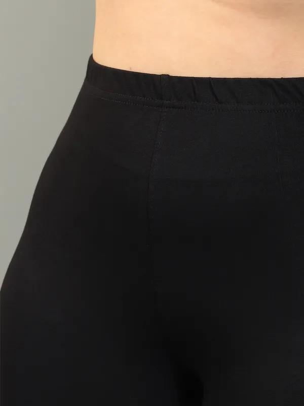 Black_Solid_Plus_Size_Ankle_Length_Ethnic_Wear_Legging_For_Women