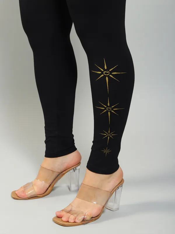 Black_Solid_Plus_Size_Ankle_Length_Ethnic_Wear_Legging_For_Women