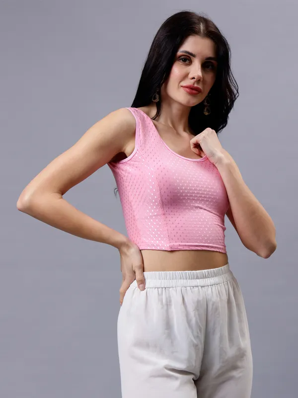 Baby_Pink_Plus_Size_Sleeveless_Blouse_For_Women