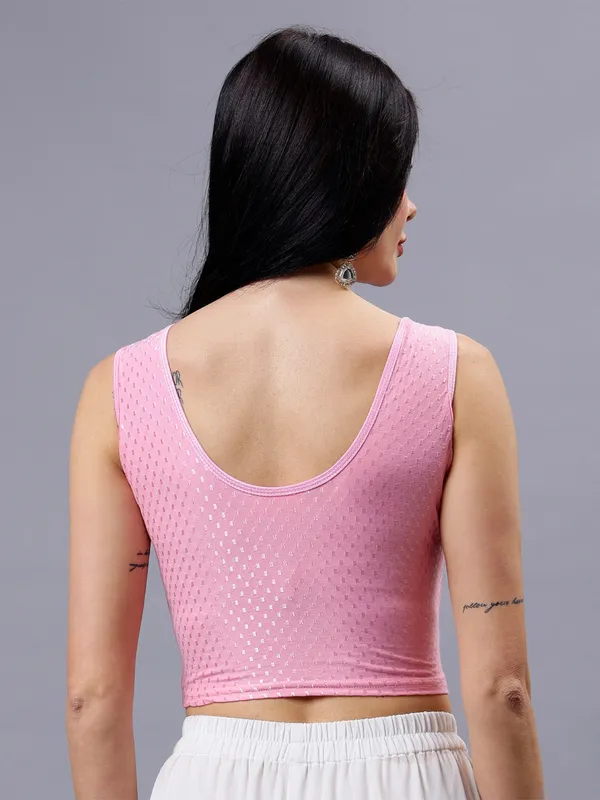 Baby_Pink_Plus_Size_Sleeveless_Blouse_For_Women