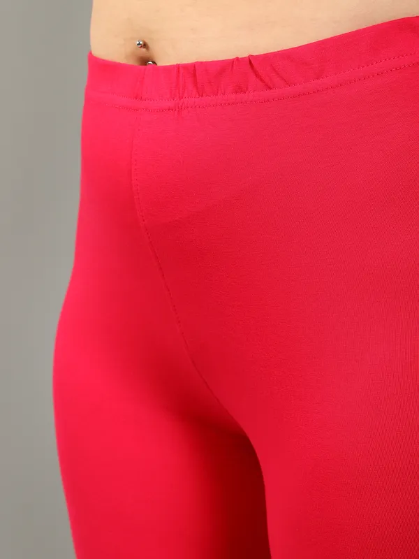 Pink_Solid_Plus_Size_Ankle_Length_Ethnic_Wear_Legging_For_Women