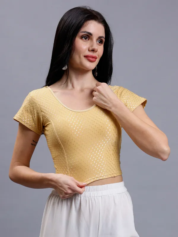 Skin_Plus_Size_Short_Sleeve_Blouse_For_Women
