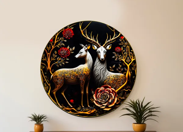 Large_Round_Deer_Crystal_Embedded_Painting_For_Home_Decor_Living_Room_Wall_Decoration