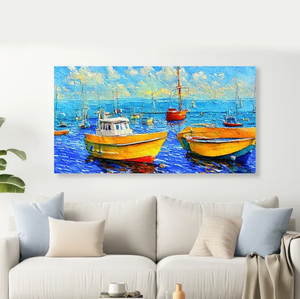 Boat_In_The_Sea_Canvas_Wall_Painting_For_Home_Decor_Living_Room_Wall_Decoration_Fitted_With_Wooden_Frame