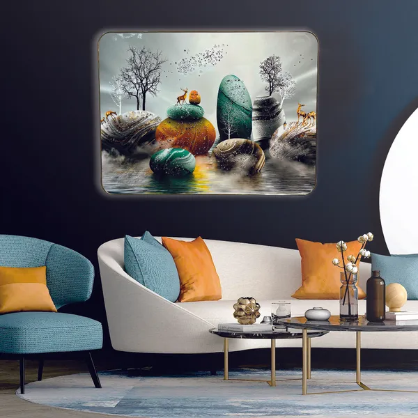 Deer_Modern_Crystal_Embossed_Painting_For_Home_Decor_Living_Room_Wall_Decoration