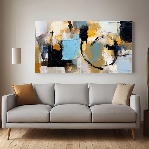Vivid_Color_Art_Black_White_Canvas_Wall_Painting_For_Home_Decor_Living_Room_Wall_Decoration_Fitted_With_Wooden_Frame