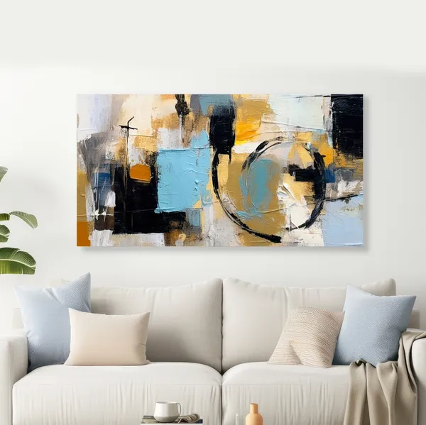 Vivid_Color_Art_Black_White_Canvas_Wall_Painting_For_Home_Decor_Living_Room_Wall_Decoration_Fitted_With_Wooden_Frame