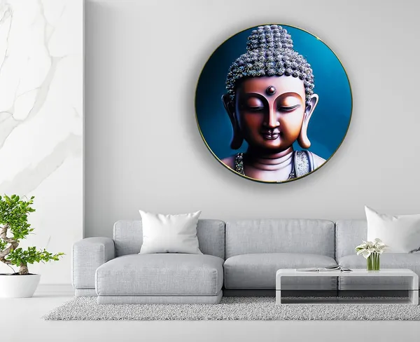 Large_Round_Buddha_Crystal_Embossed_Wall_Art_Painting_For_Home_Decor_Living_Room_Wall_Decoration