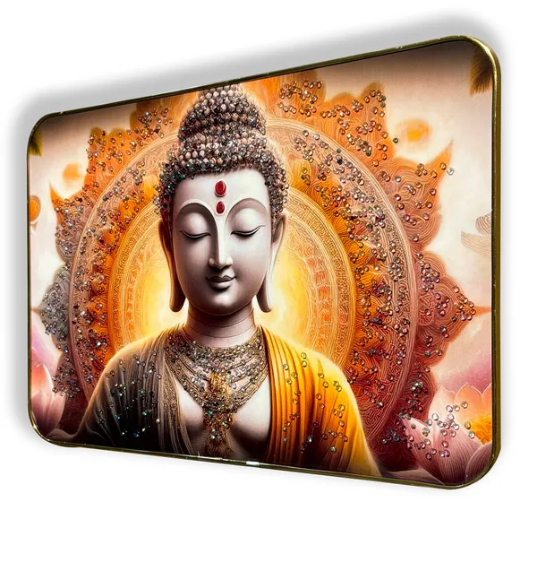 Buddha_Crystal_Embossed_Wall_Art_Painting_For_Home_Decor_Living_Room_Wall_Decoration