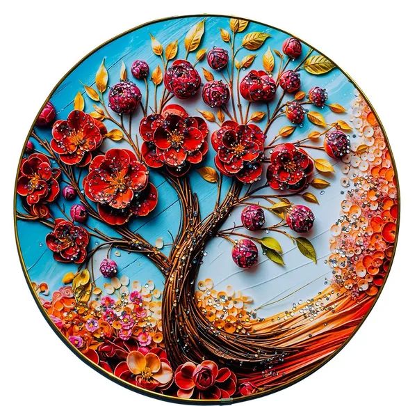 3D_Large_Round_Crystal_Nature_Art_Painting_For_Home_Decor_Living_Room_Wall_Decoration