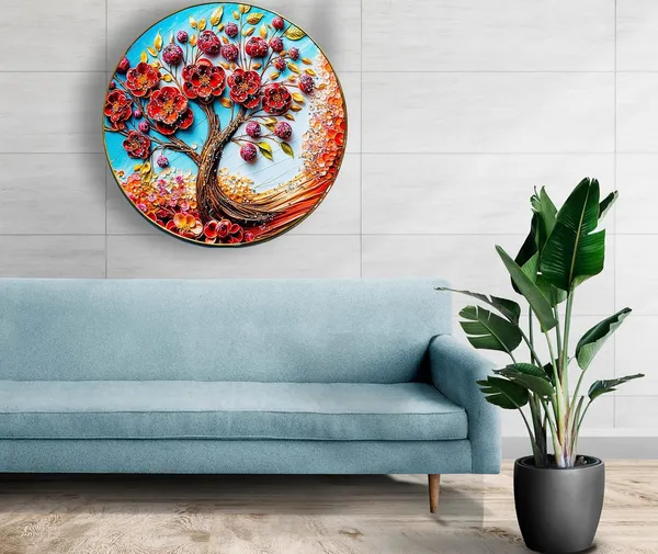 3D_Large_Round_Crystal_Nature_Art_Painting_For_Home_Decor_Living_Room_Wall_Decoration