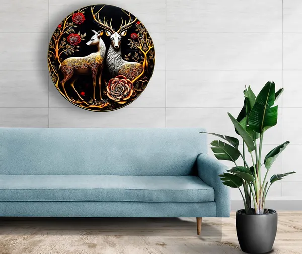 Large_Round_Deer_Crystal_Embedded_Painting_For_Home_Decor_Living_Room_Wall_Decoration