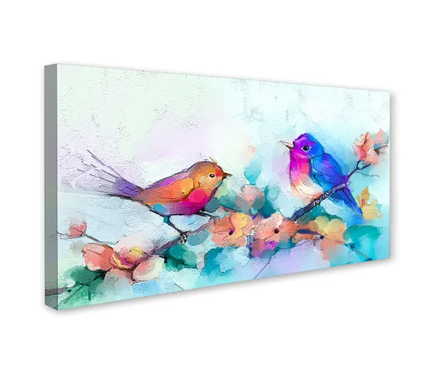 Flowers_&_Birds_Canvas_Wall_Painting_For_Home_Decor_Living_Room_Wall_Decoration_Fitted_With_Wooden_Frame