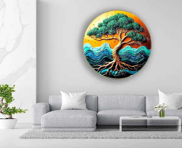 Large_Round_Nature_Crystal_Embossed_Wall_Art_Painting_For_Home_Decor_Living_Room_Wall_Decoration
