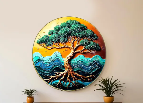Large_Round_Nature_Crystal_Embossed_Wall_Art_Painting_For_Home_Decor_Living_Room_Wall_Decoration
