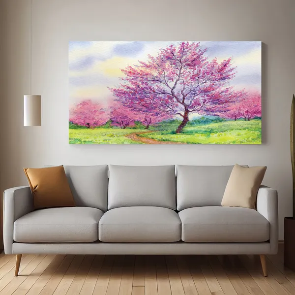 Classic_Blossom_Tree_Canvas_Wall_Painting_For_Home_Decor_Living_Room_Wall_Decoration_Fitted_With_Wooden_Frame