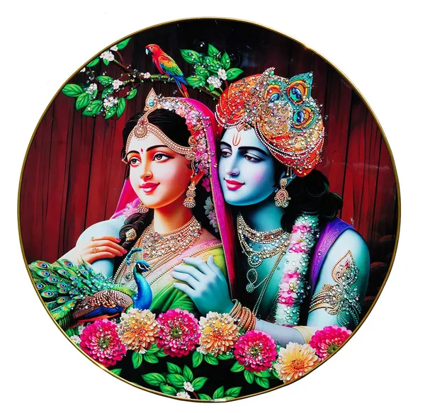 Large_Round_Radha_Krishna_Crystal_Embossed_Wall_Art_Painting_For_Home_Decor_Living_Room_Wall_Decoration