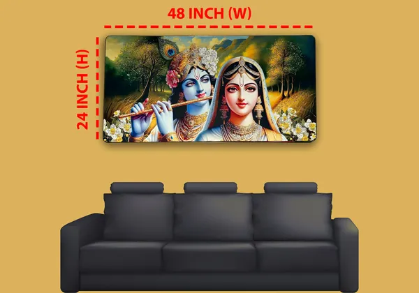 Lord_Krishna_And_Radha_Crystal_Embossed_Wall_Art_Painting_For_Home_Decor_Living_Room_Wall_Decoration