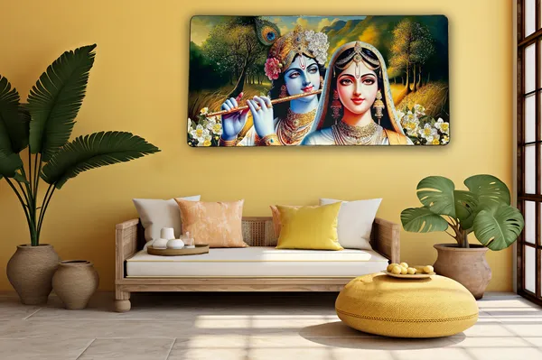 Lord_Krishna_And_Radha_Crystal_Embossed_Wall_Art_Painting_For_Home_Decor_Living_Room_Wall_Decoration