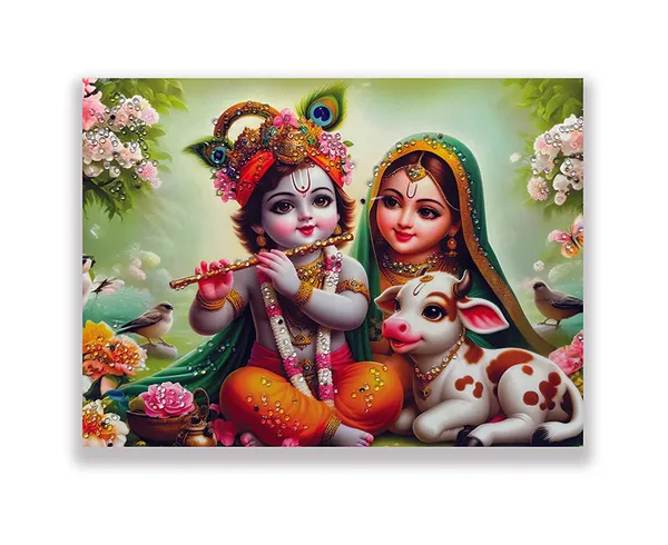 Cute_Radha_Krishna_Crystal_Embossed_Wall_Art_Painting_For_Home_Decor_Living_Room_Wall_Decoration