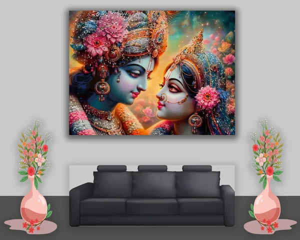 Lord_Krishna_And_Radha_Modern_Crystal_Embossed_Wall_Art_Painting_For_Home_Decor_Living_Room_Wall_Decoration