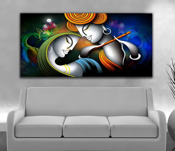 Radha_Krishna_Canvas_Painting_For_Home_Decor_Living_Room_Wall_Decoration_Fitted_With_Wooden_Frame