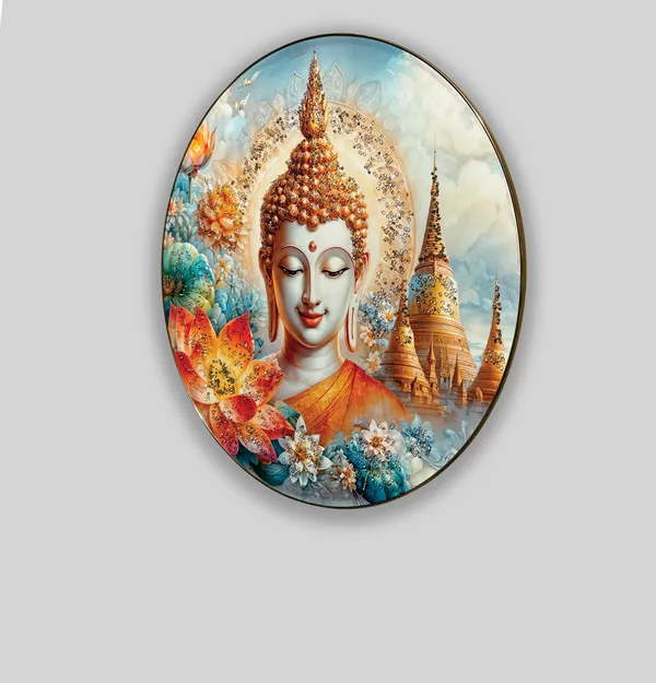 Large_Round_Buddha_Crystal_Embossed_Wall_Art_Painting_For_Home_Decor_Living_Room_Wall_Decoration