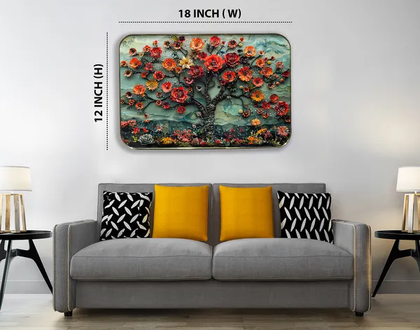 3D_Flower_Crystal_Embossed_Wall_Art_Painting_For_Home_Decor_Living_Room_Wall_Decoration